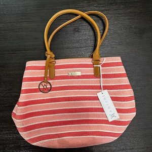 NWT AMIANI PINK BEACH BAG Pink